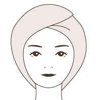 1.施術部位のクレンジング