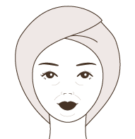 脂肪でたるんでいる